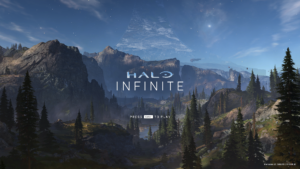 Halo Infinite Title Screen