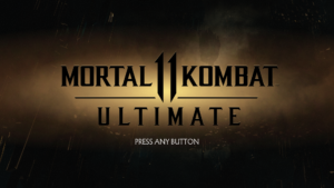 Mortal Kombat 11 Title Screen