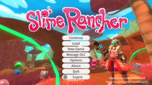 Slime Rancher title screen